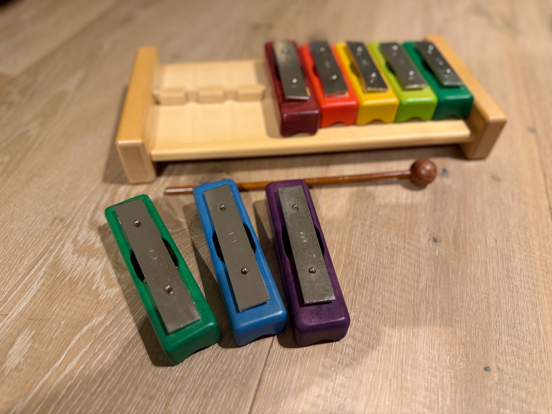 Strumenti musicali: Color Xylophon mit Klangstab in Originalverpackung – Usato da Ebmatingen venduto da Bazoka-Joe 1