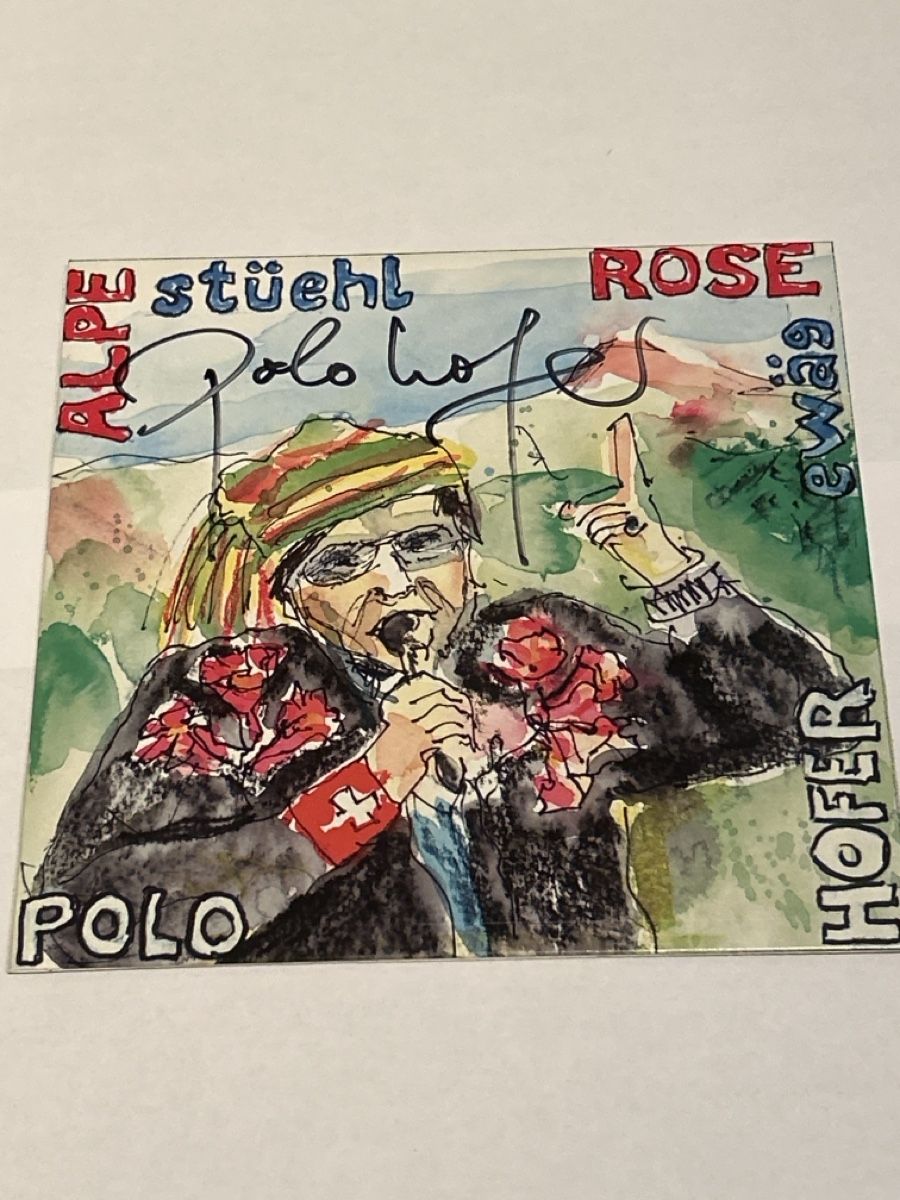 Schallplatten: Polp Hofer National. 2008. mit Autogramm. Alperose – Gebraucht aus Faulensee von Mizuno06