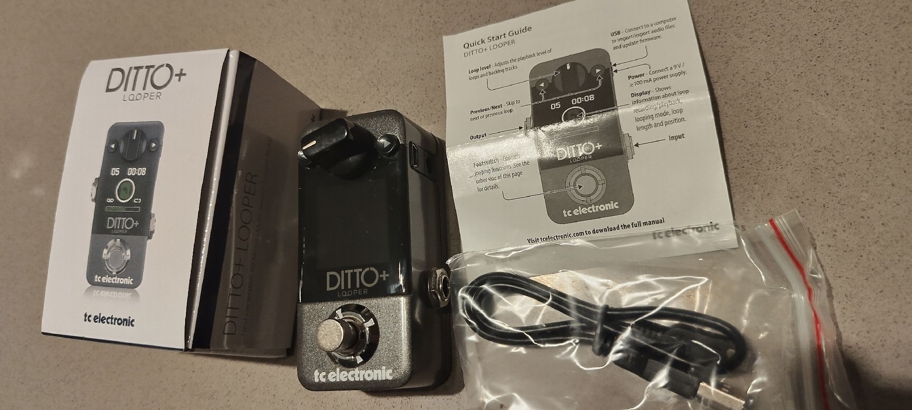 Strumenti musicali: TC Electronic Ditto+ Looper Pedal  – Nuovo (secondo la descrizione) da Münchenstein venduto da ste_98zm