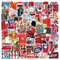 50 Sticker Aufkleber London England Grossbritannien