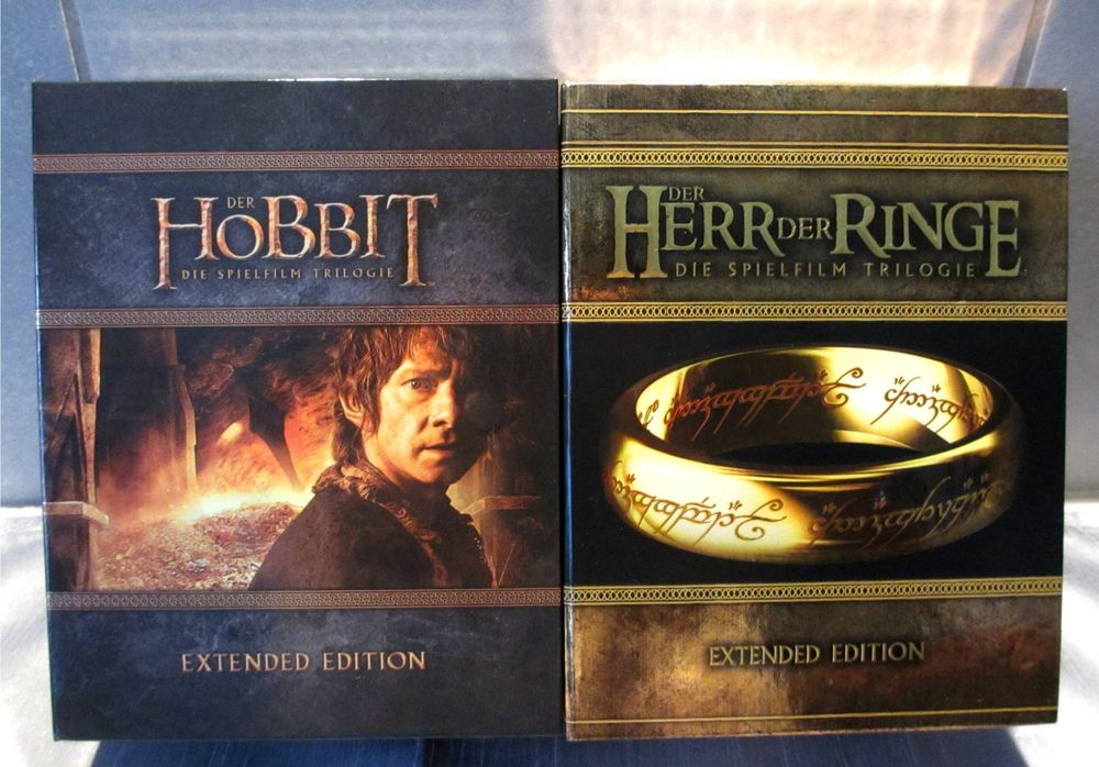 Bluray Herr Der Ringe And Hobbit Extended Trilogien Mittelerde Kaufen Auf Ricardo