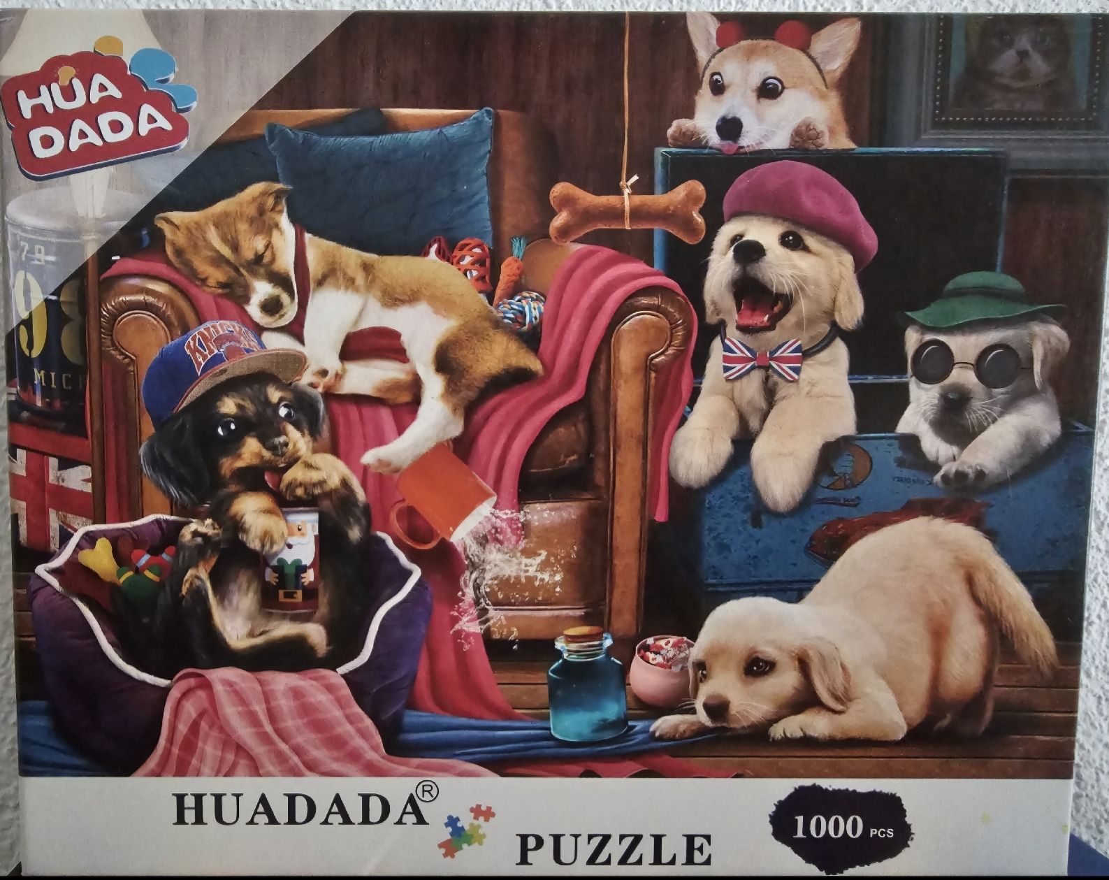 Puzzle: Hundepuzzle 1000 Teile – Usato da Bütschwil venduto da Taranabo