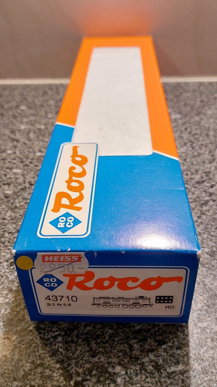 Roco Modelleisenbahnen: Roco 43710 - Ae 6/8 208 der BLS - mit DSS – Neu und originalverpackt aus Rotkreuz von MOBAHN-1zu87 9