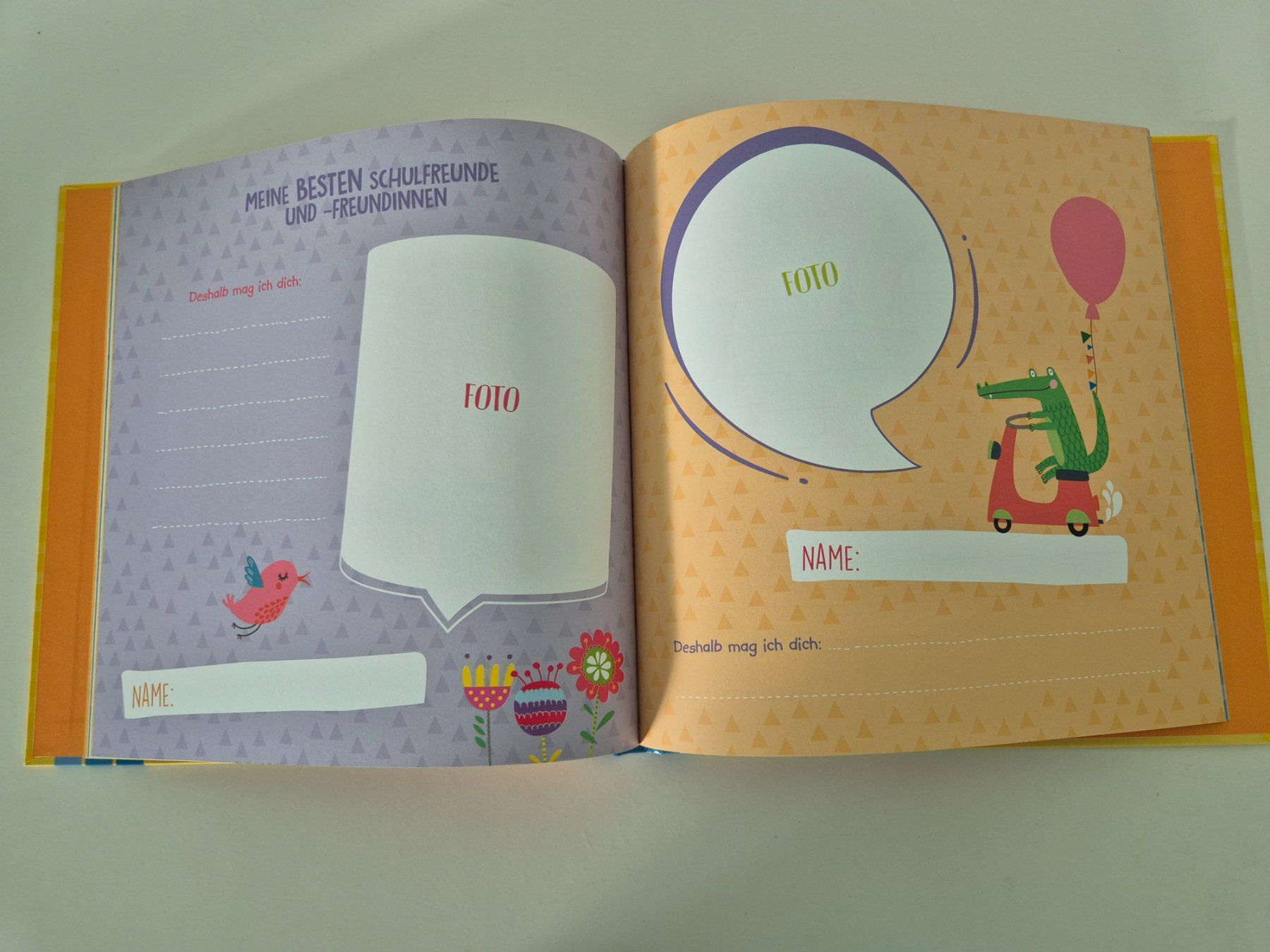 Libri: Ab heute bin ich Schulkind Erinnerungsbuch – Nuovo (secondo la descrizione) da Aarburg venduto da i_c6r8 5