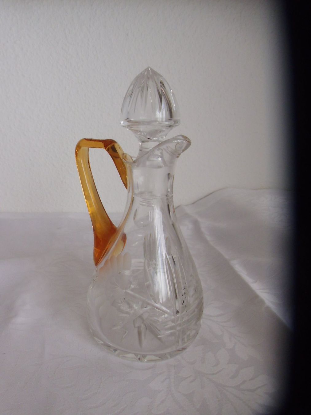 Caraffe: Glas Karaffe Kristallglas Neuwertig – Nuovo (secondo la descrizione) da Walenstadt venduto da Pluisa 2