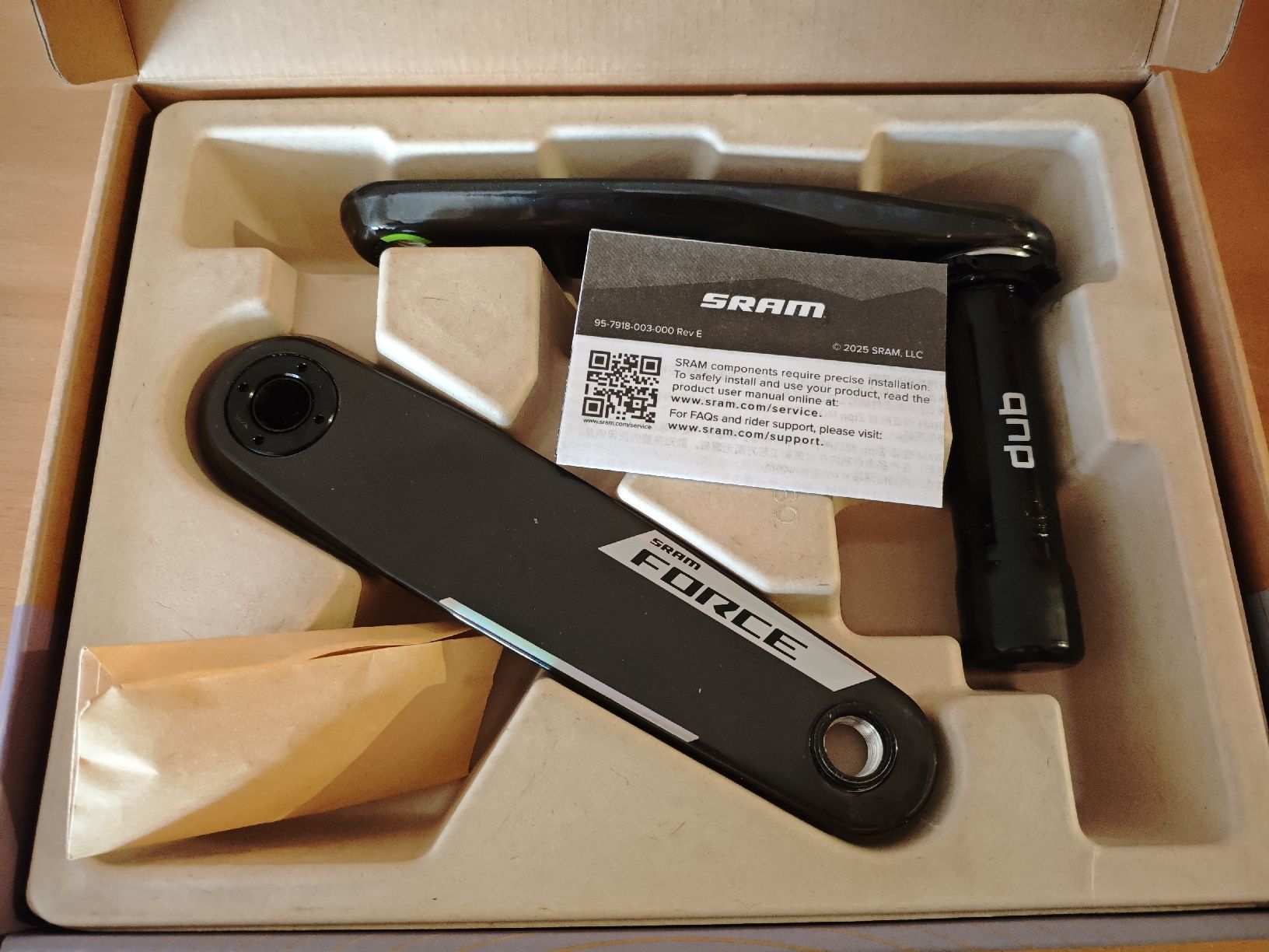 Sram Pezzi di ricambio: FC SRAM FORCE E1 DUB 172.5 – Nuovo e nell'imballaggio originale da Lussy FR venduto da geo_5zcn