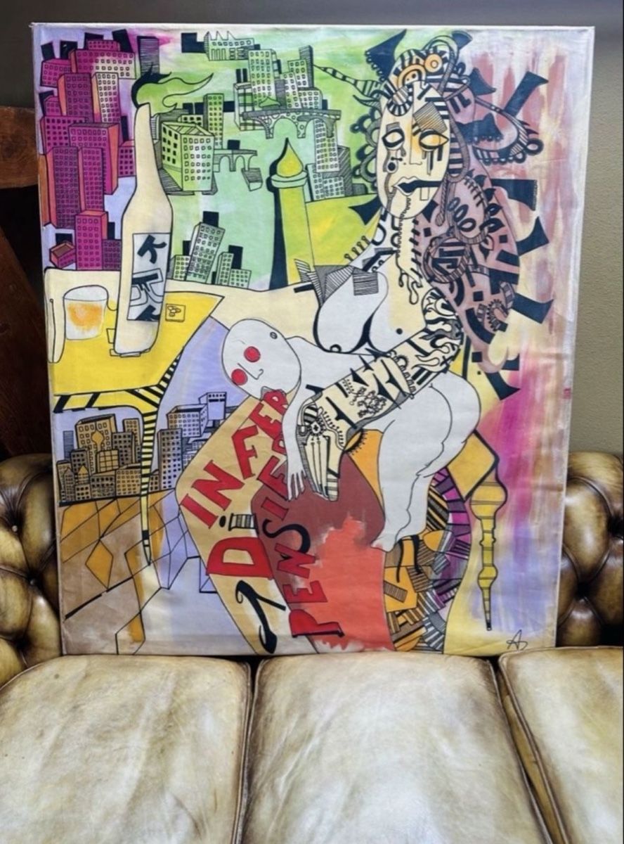 Gemälde: Original Artwork, oil on Canvas – Gebraucht aus Vevey von ledidream 1