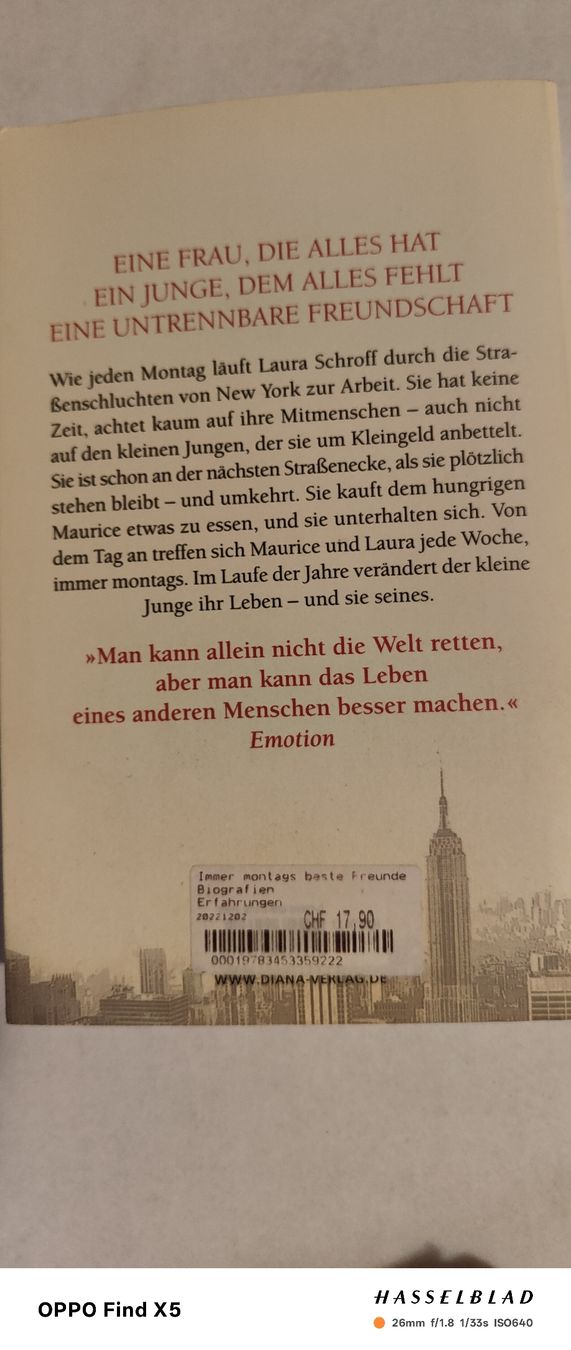 Livres: Immer Montags beste Freunde – Neuf (Voir description) à Volken par katz5 2