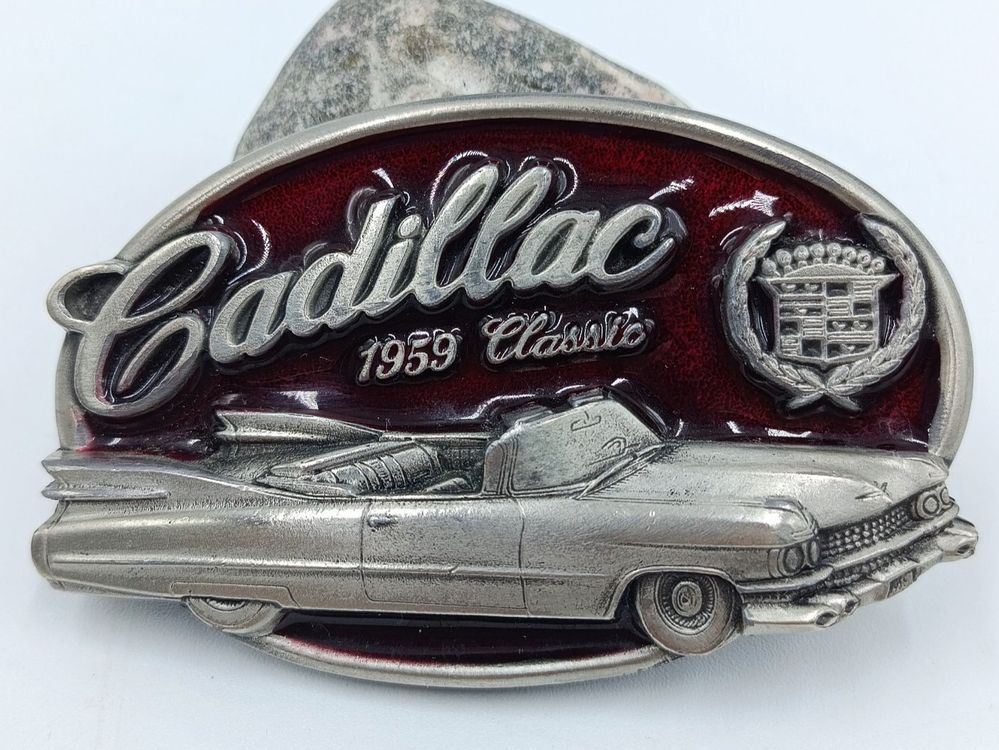 Boucle De Ceinture Vintage Américaine - Motif Cadillac, Camion, 4x4, Style Oldtimer, Pour Homme