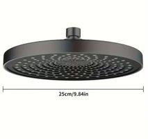 Pommeau de douche à pulvérisation supérieure de 25cm  Gris