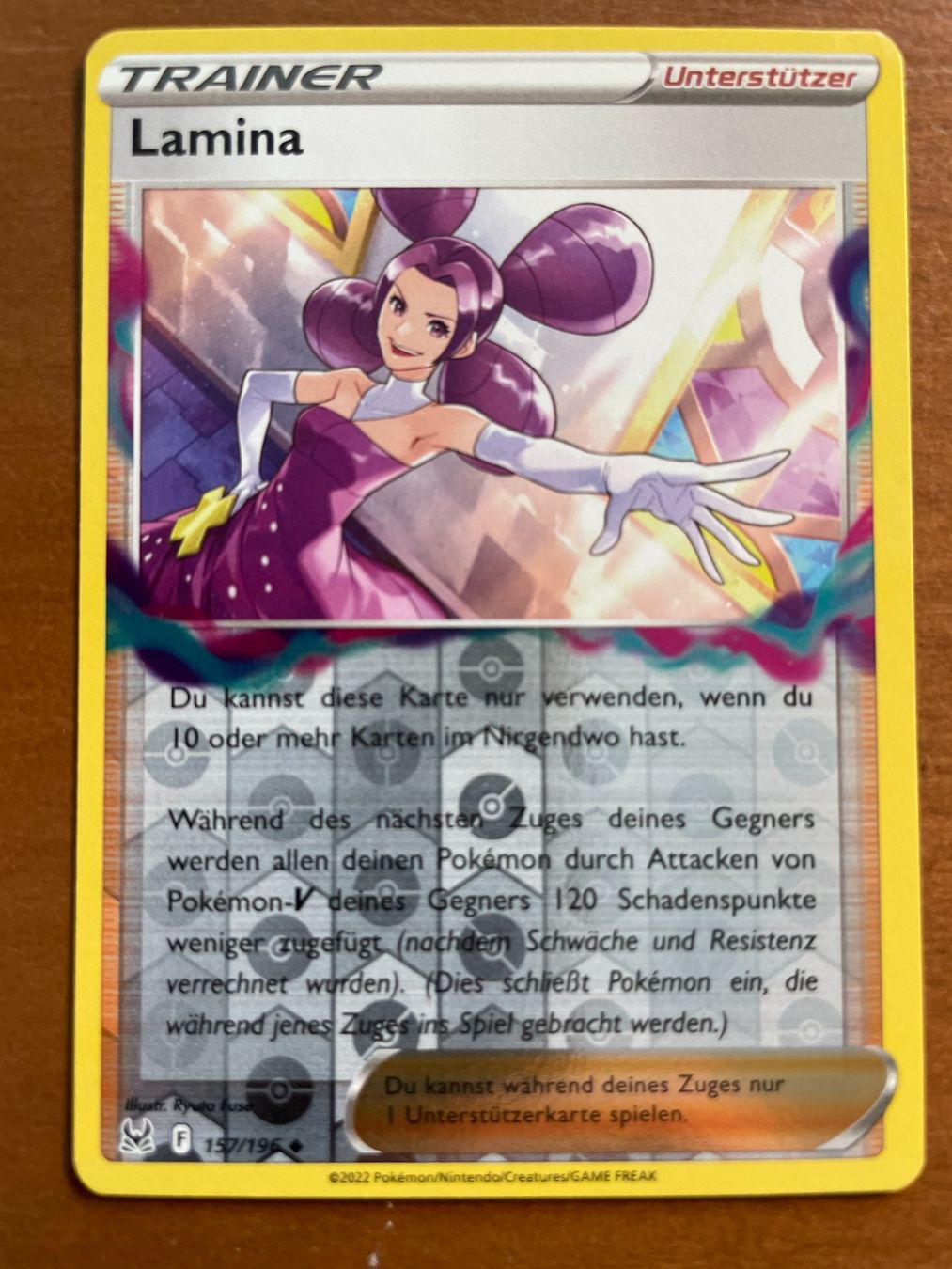 Pokémon Carte collezionabili: Pokemon Lamina Reverse (Versand gratis) – Nuovo (secondo la descrizione) da Chur venduto da Angerson