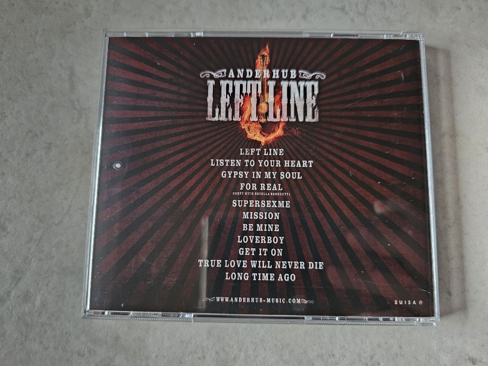 CD: Anderhub  -  Left Line  /  Mit Unterschrift – Usato da Schneisingen venduto da backstore24 1