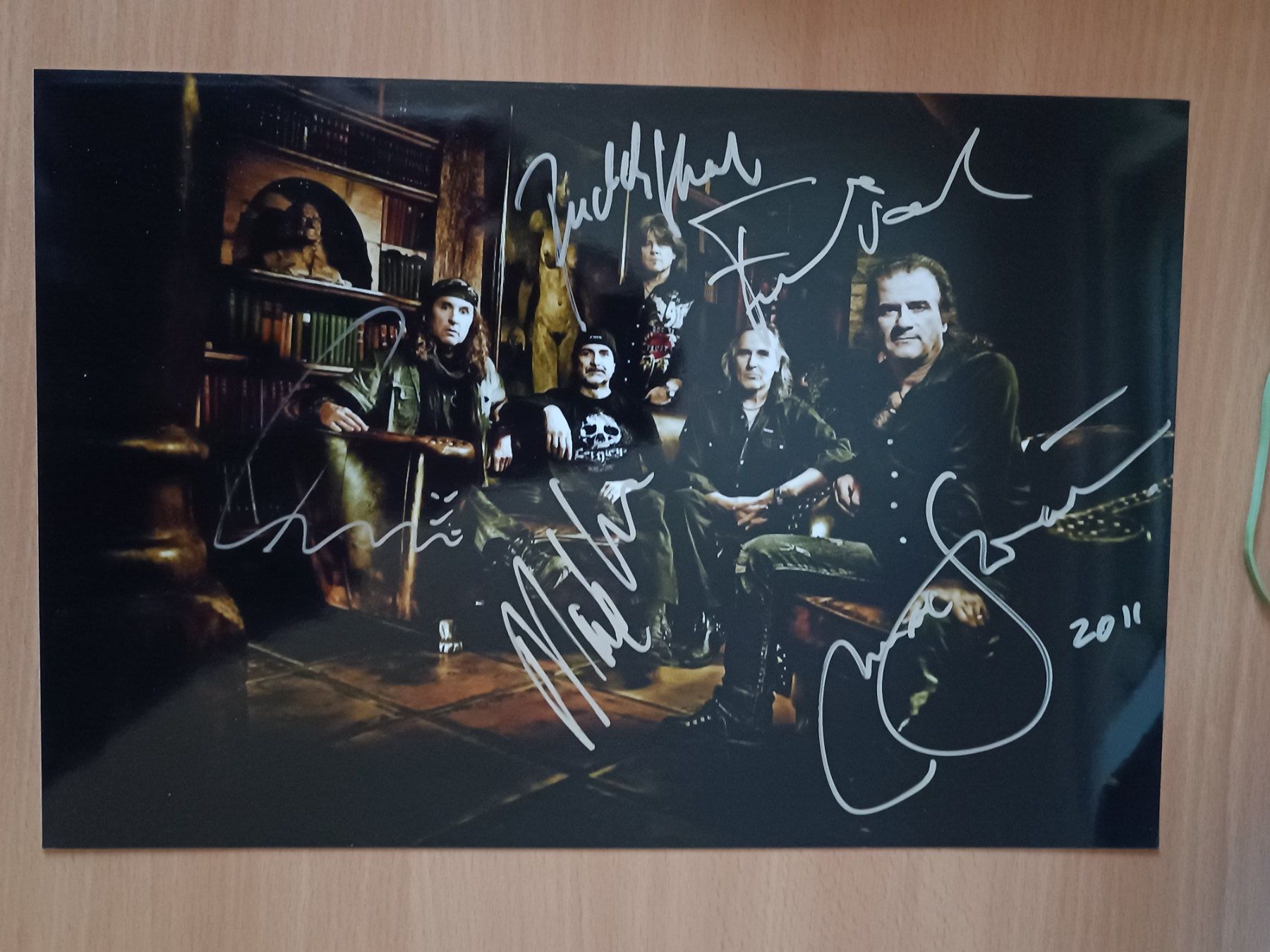 Autografi: Krokus - 20x30cm - persönlich gesammelt – Usato da Menziken venduto da Artographs