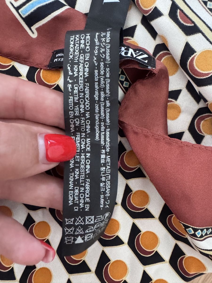 Zara Foulard & Sciarpe: Seidentuch Zara  – Nuovo (secondo la descrizione) da Unterengstringen venduto da Cuz_5555 2
