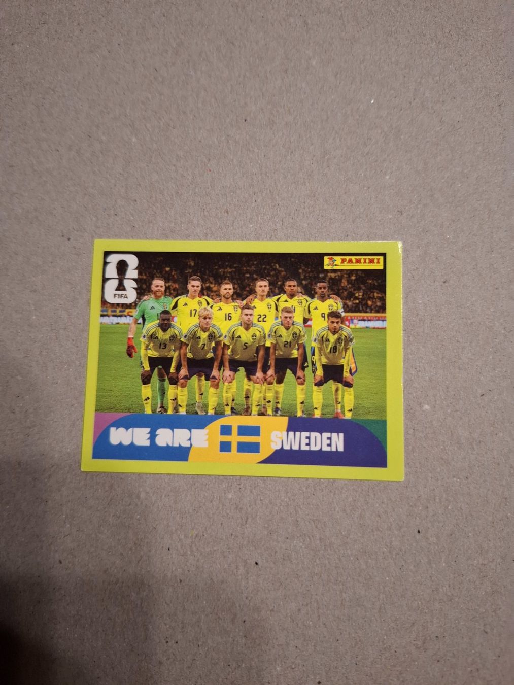Panini Cartes à collectionner: PANINI FIFA 2026 SWE 13 – D'occasion à Courtelary par man_d69d
