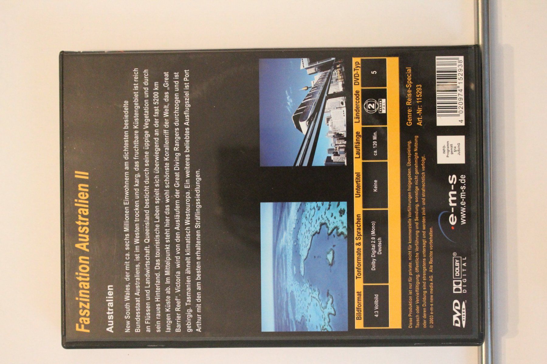 Alle DVDs: Faszination Australien 2 – Gebraucht aus Grenchen von Manuel.We 1