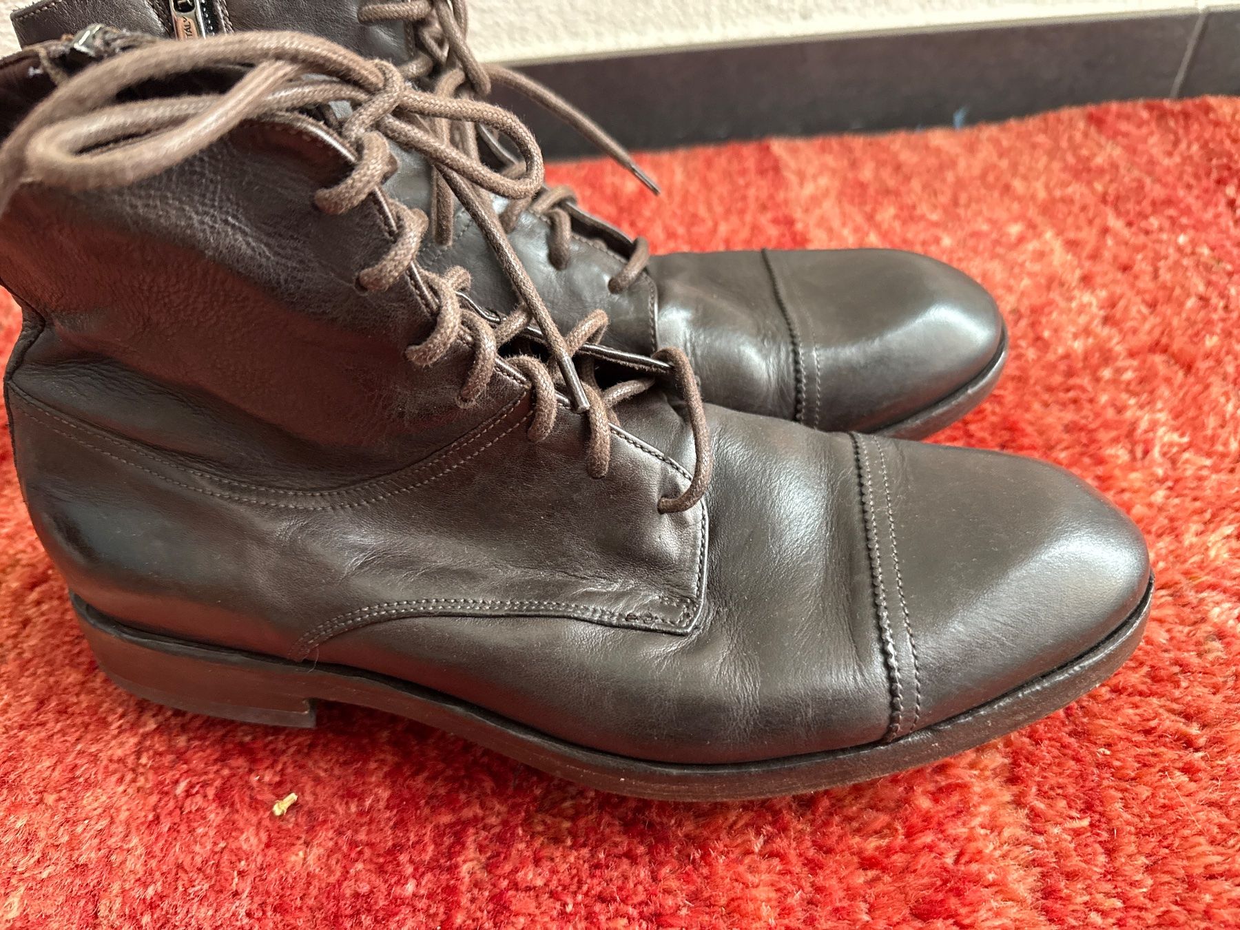Navyboot Herrenschuhe: Stiefeletten Navyboot Herren Gr. 42 Leder braun – Gebraucht aus Winterthur von britsi 2