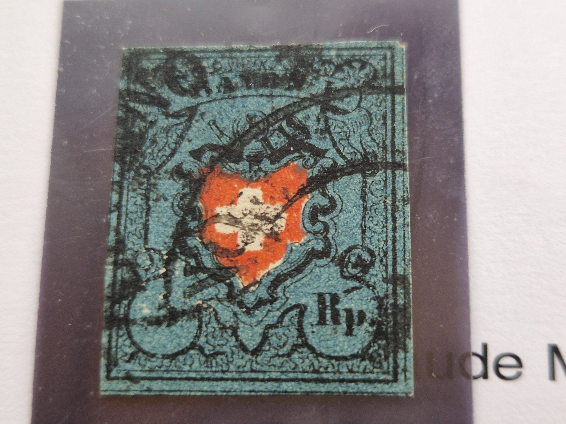 Tutti i francobolli: Rayon 15II, Type 24, Befund, schwarzer Datumsstempel, ab 1.- – Usato da Burgdorf venduto da Glossy01 1