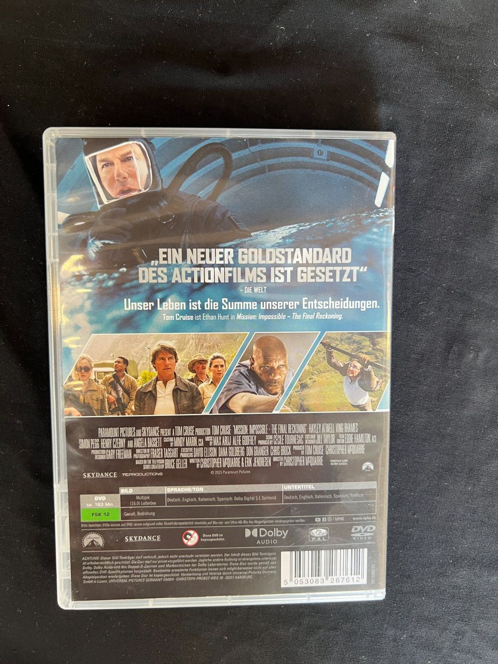 Alle DVDs: DVD Mission Impossible The Final Reckoning – Gebraucht aus Zürich von Drahtzug 1