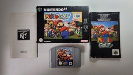 Mario Golf Nintendo 64 N64 PAL Completo CIB Originale