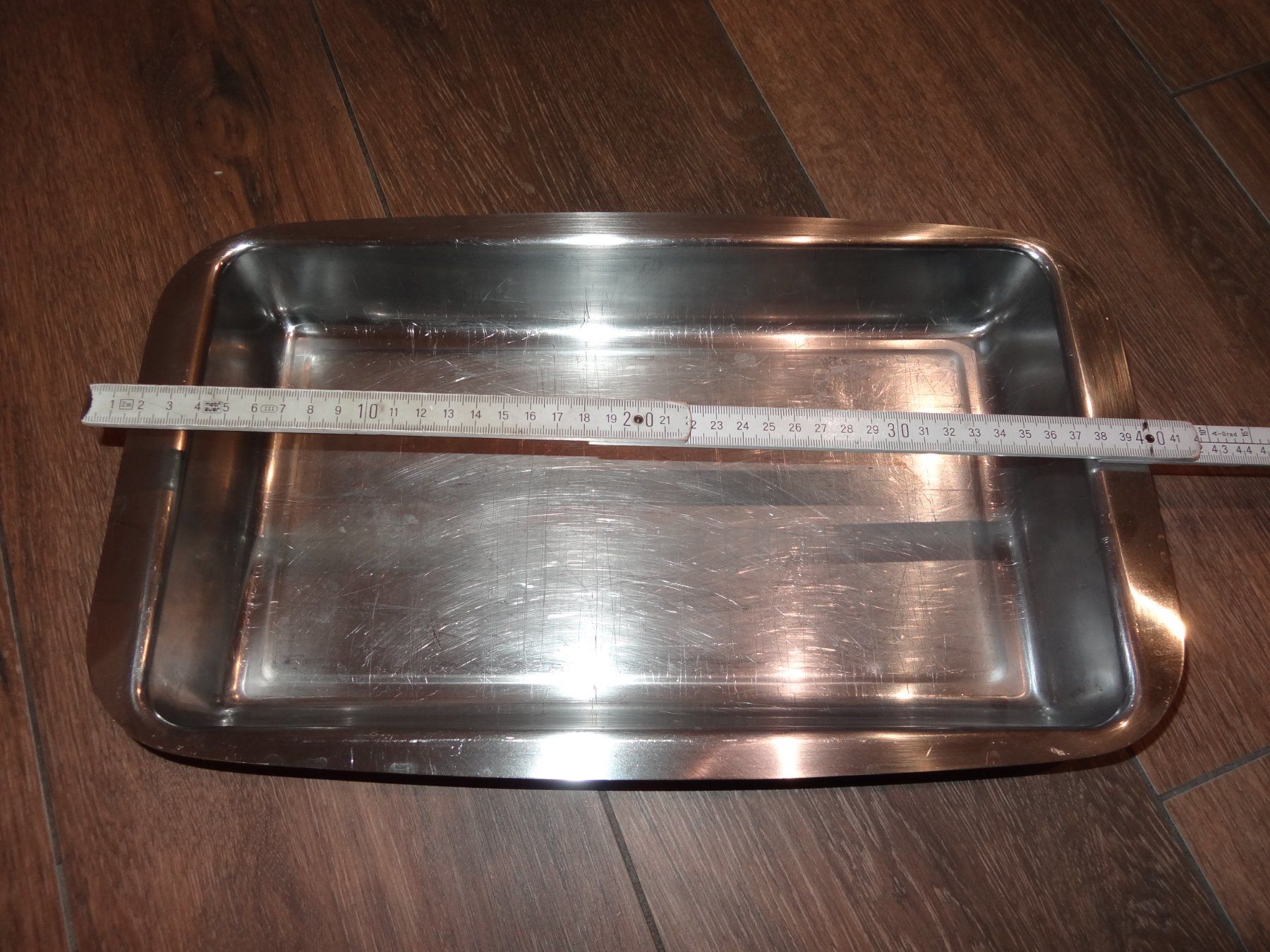 Piatti di portata: Plat à four en métal, rectangulaire, usage professionnel,... – Usato da Satigny venduto da salvatore73 5