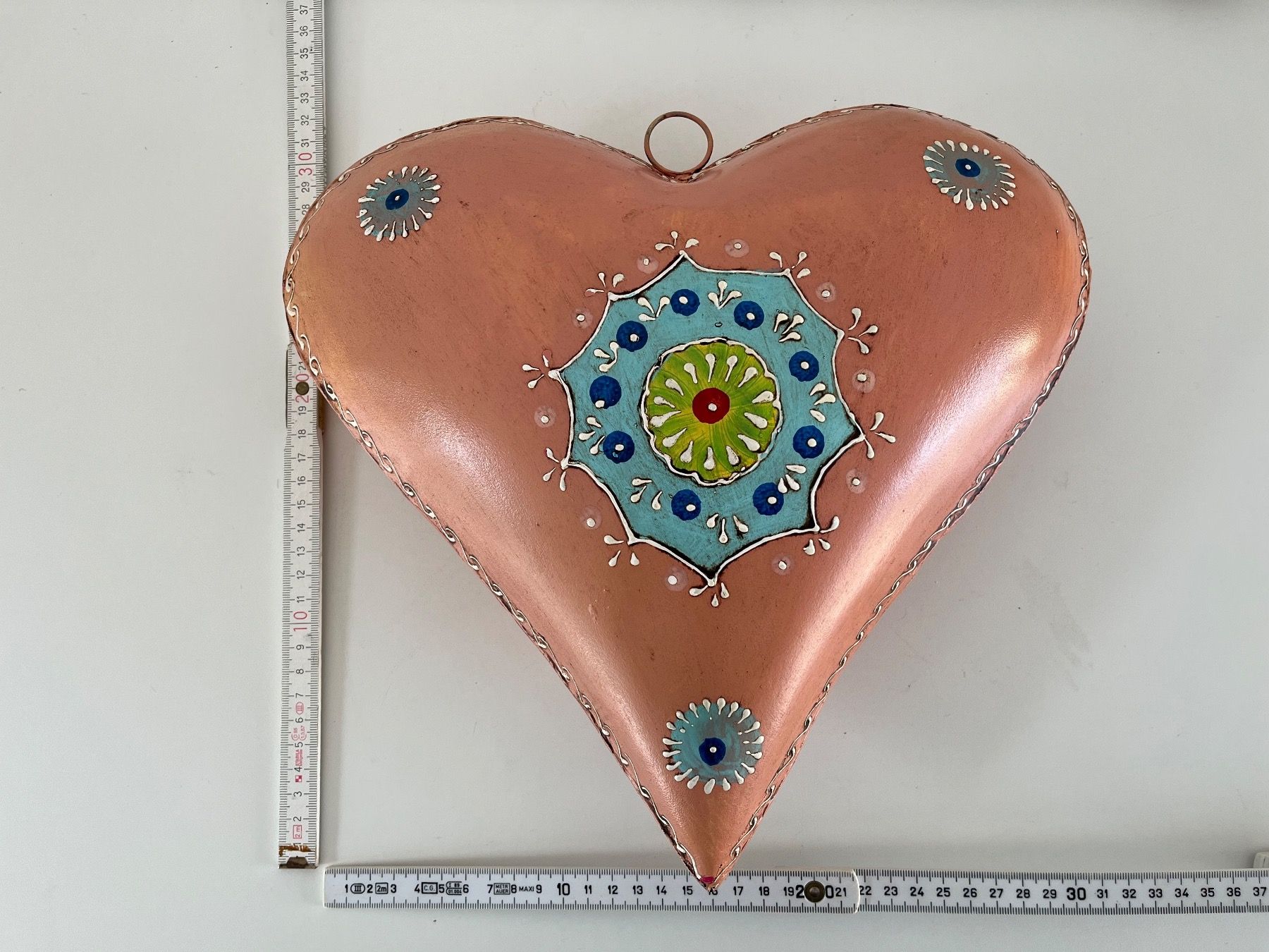 Tutte le decorazioni: Grosses Herz aus Metall – Usato da Wetzikon ZH venduto da seli03 9
