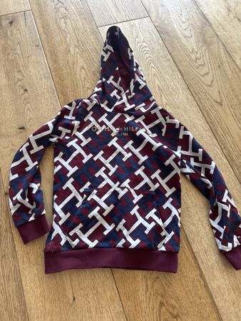 Kinder Hoodie Tommy Hilfiger Grösse 122 gemustert