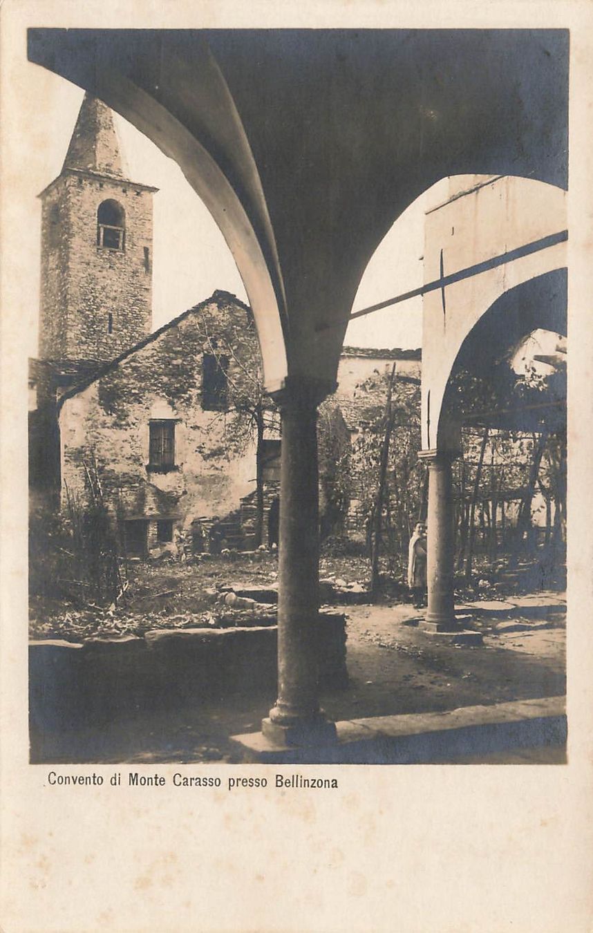 Cartoline postali: Convento monte carasso presso Bellinzona – Usato da Biasca venduto da Blenio71
