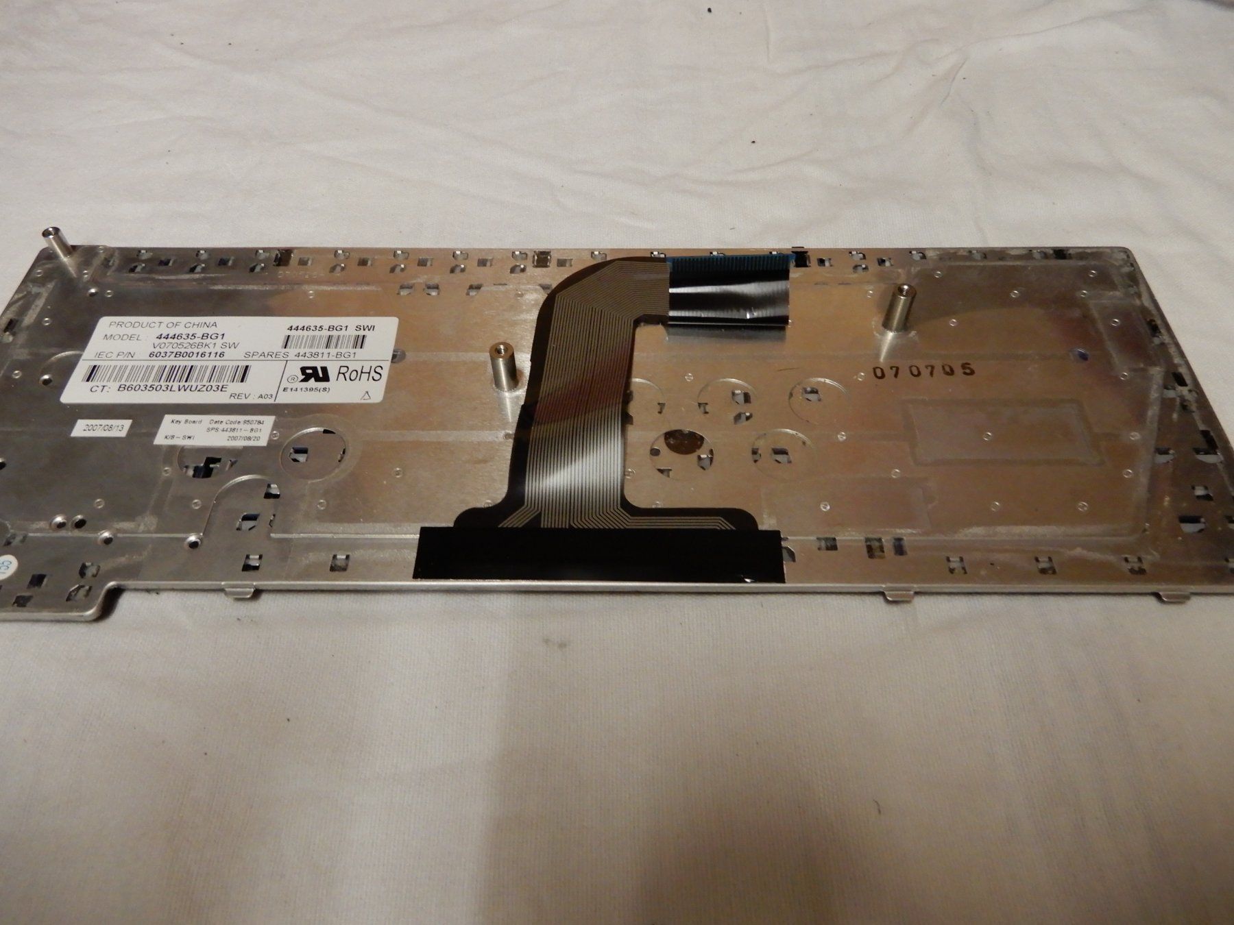 Tastaturen: Tastatur zu Compaq Laptop 6710b – Gebraucht aus Worben von MaKo3252 2