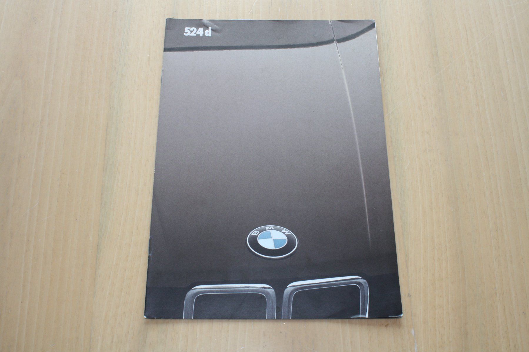 BMW Dokumente: BMW 524 d Prospekt 1986 – Gebraucht aus Wikon von erwin400