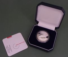 20 Fr Silber Gedenkmünze 2002 PP "Rettungshelikopter"