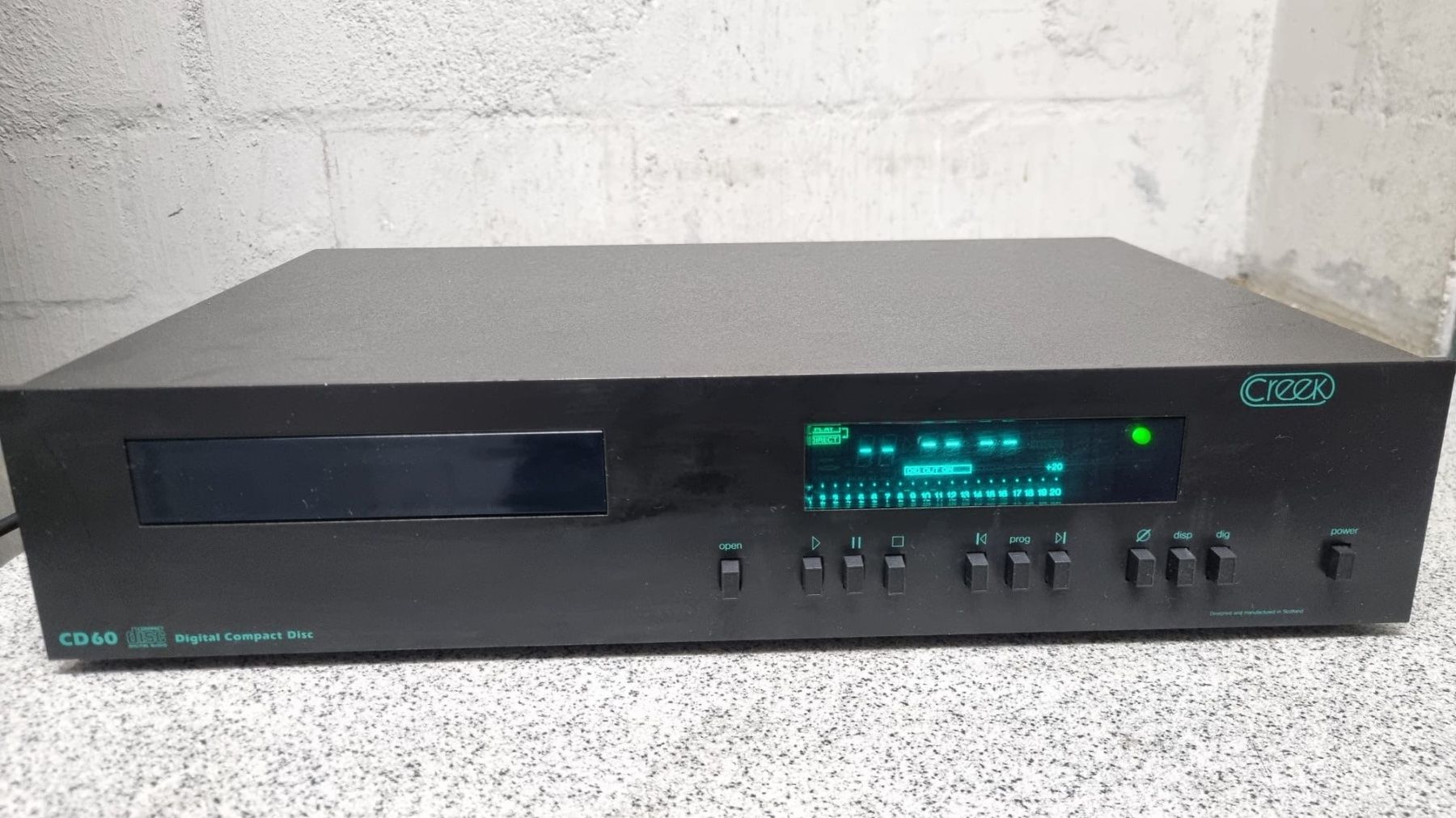 Creek Sistemi audio & multimediali: High- End CD-Player Creek CD 60 schwarz – Usato da Oberengstringen venduto da George0070