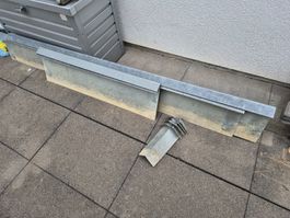 schneckenbleche für kleines Beet