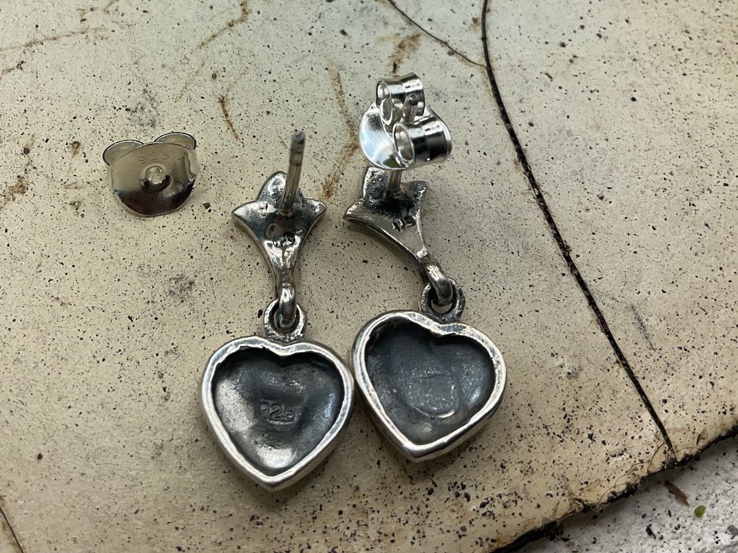 Ohrringe & -stecker: Ohrstecker Sterlings. Markasiten – Neu (gemäss Beschreibung) aus Luzern von S.Kern01 2