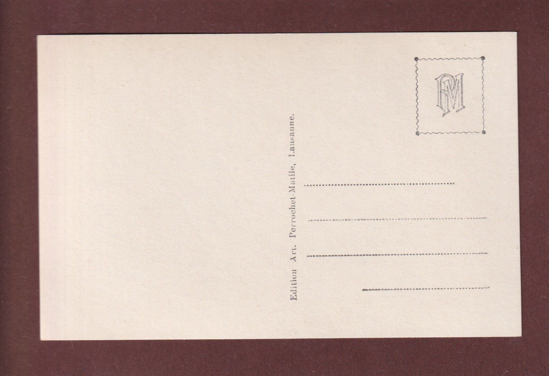 Cartoline postali: ORON - Château - Bibliothèque – Usato da Pully venduto da nicecards-shop 1
