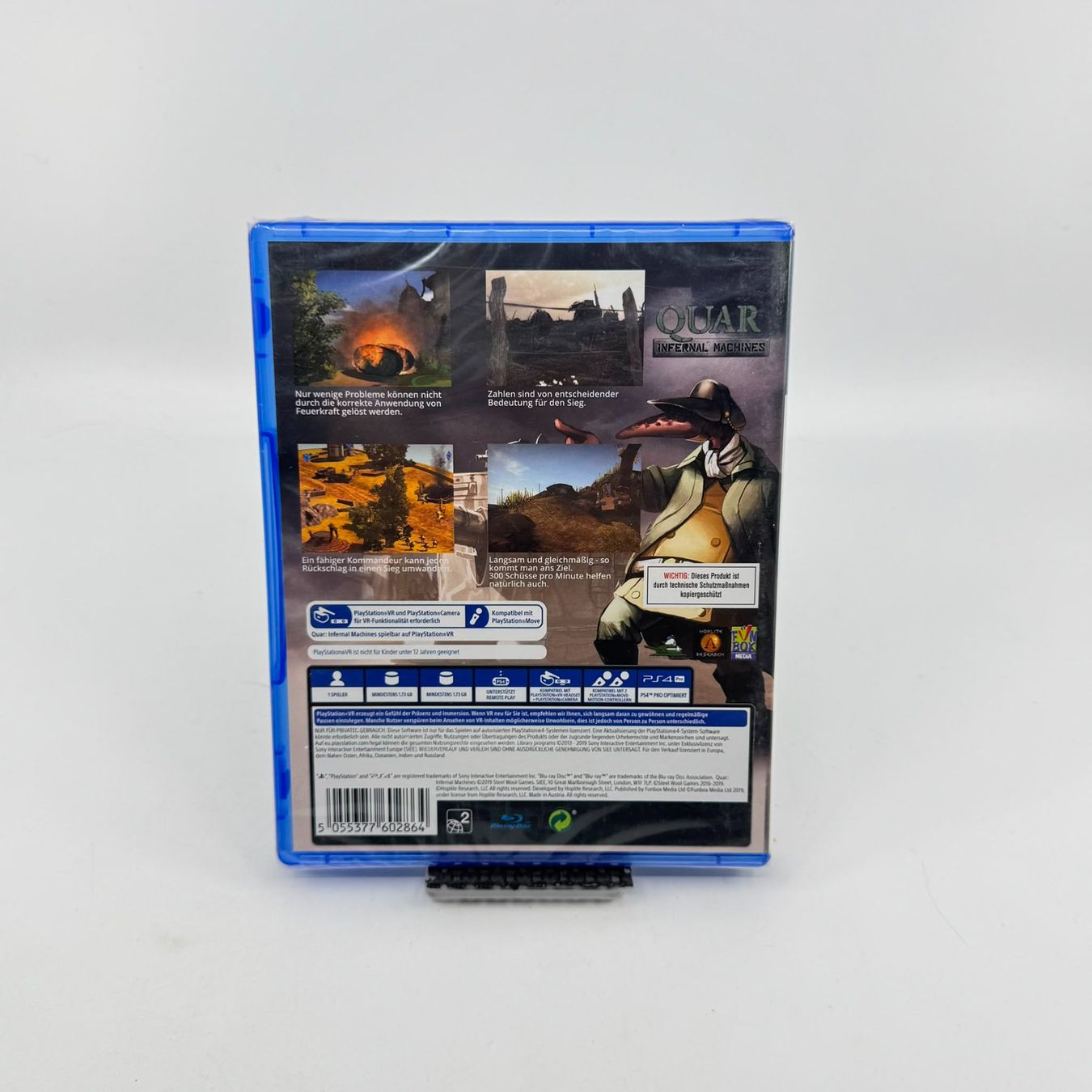 Giochi: Quar Infernal Machines (PS4) SEALED – Nuovo e nell'imballaggio originale da Herisau venduto da Seyashop1 1