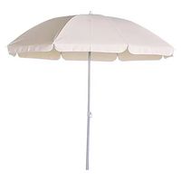 Parasols beige diamètre 2.5m, en lot de 3 pièces