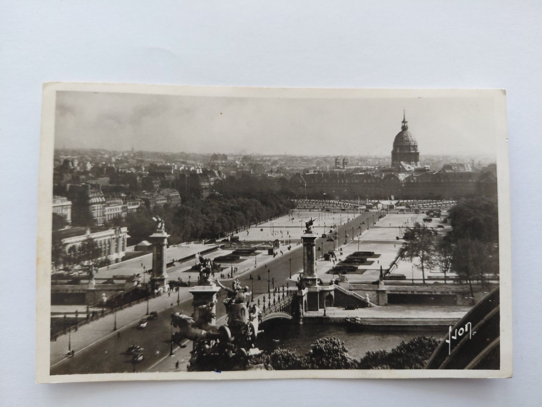 Ansichtskarten: Paris Pont Alexandre III Ansichtskarte – Gebraucht aus Wattwil von yburgler