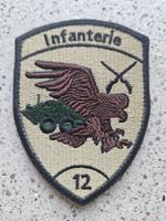 *** Badge Infanterie 12 mit klett ***
