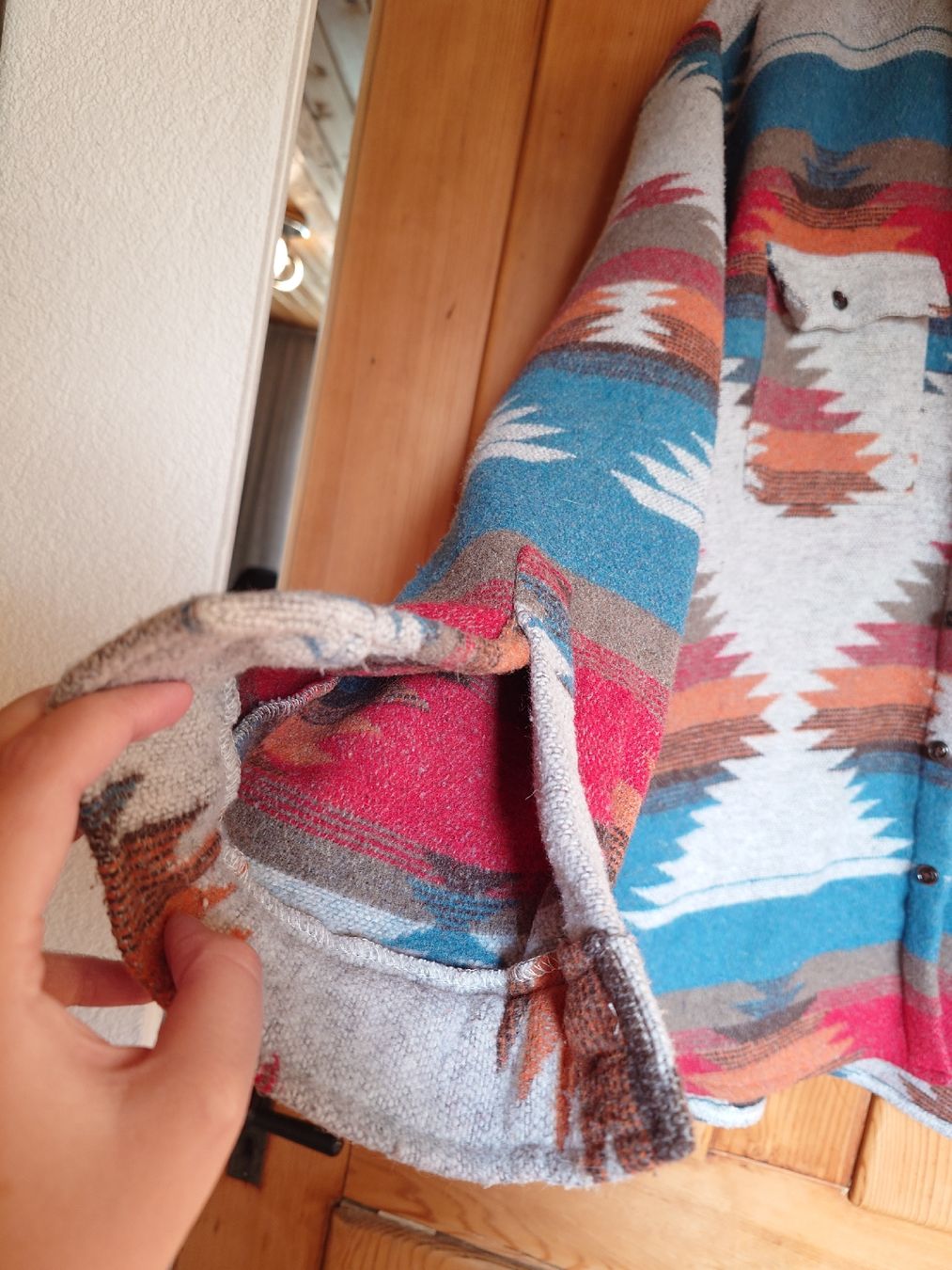 Camicie: XXL Hemd mit Ethno Muster – Usato da Steffisburg venduto da marinzki 1