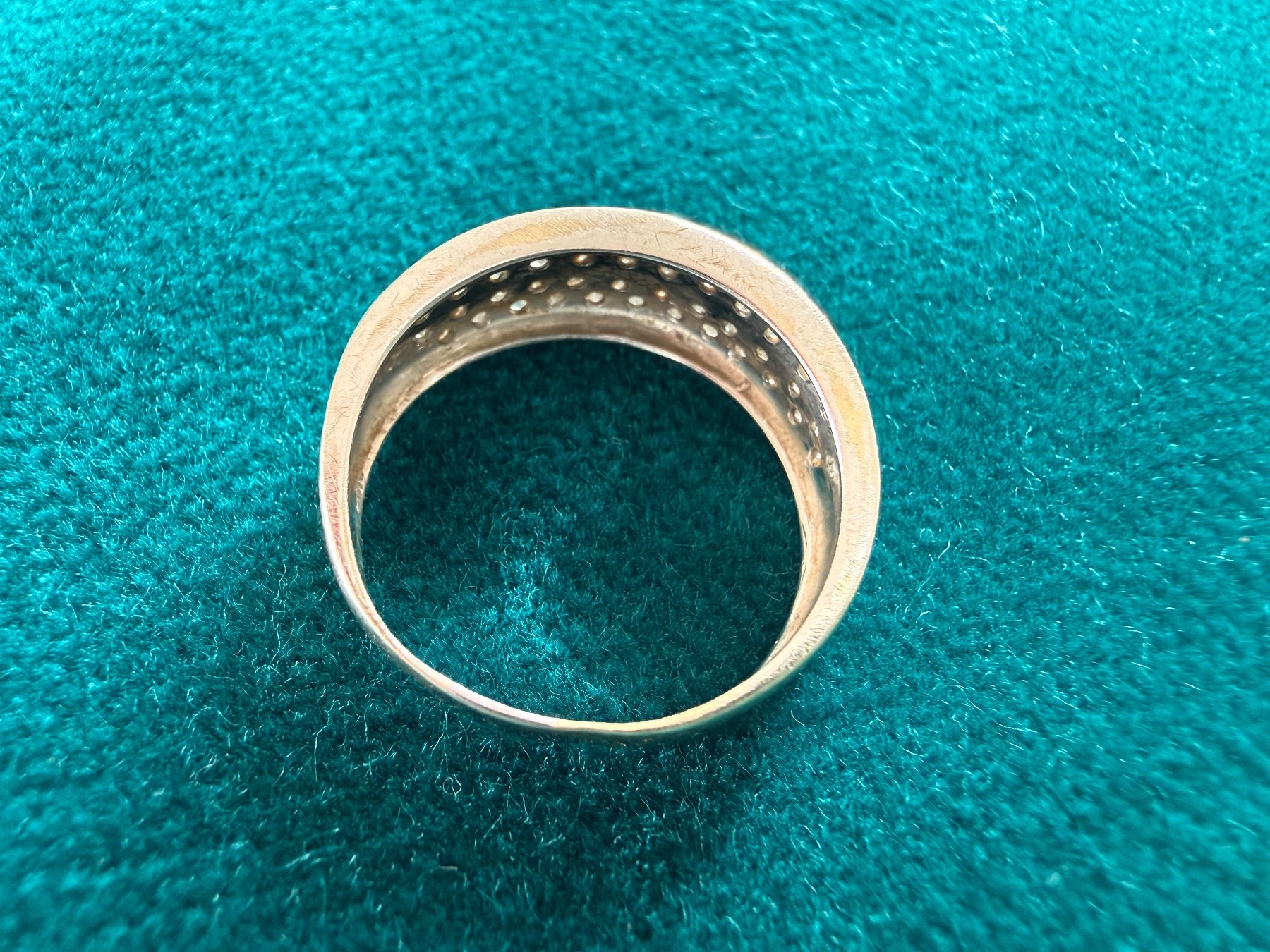 Bagues: Ring Weissgold mit 50 kl. Diamanten – D'occasion à Buchs SG par Laurenzia2 2