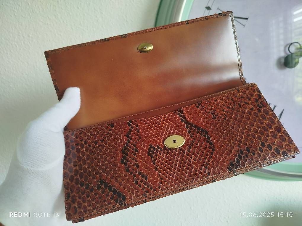 Portemonnaie: Portmonee aus echtem Python-Leder. – Gebraucht aus Rupperswil von Viland_Dann 4