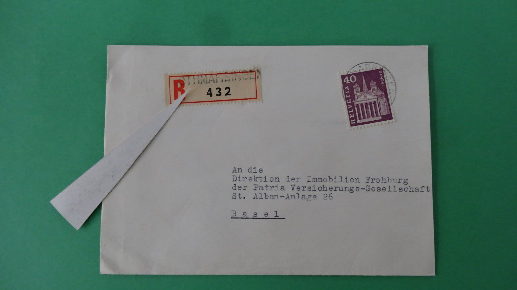 Tutti i francobolli: OTHMARSINGEN / AG R-Brief / R-Zettel mit Stabstpl.  66 – Usato da Anwil venduto da C-DAIHA