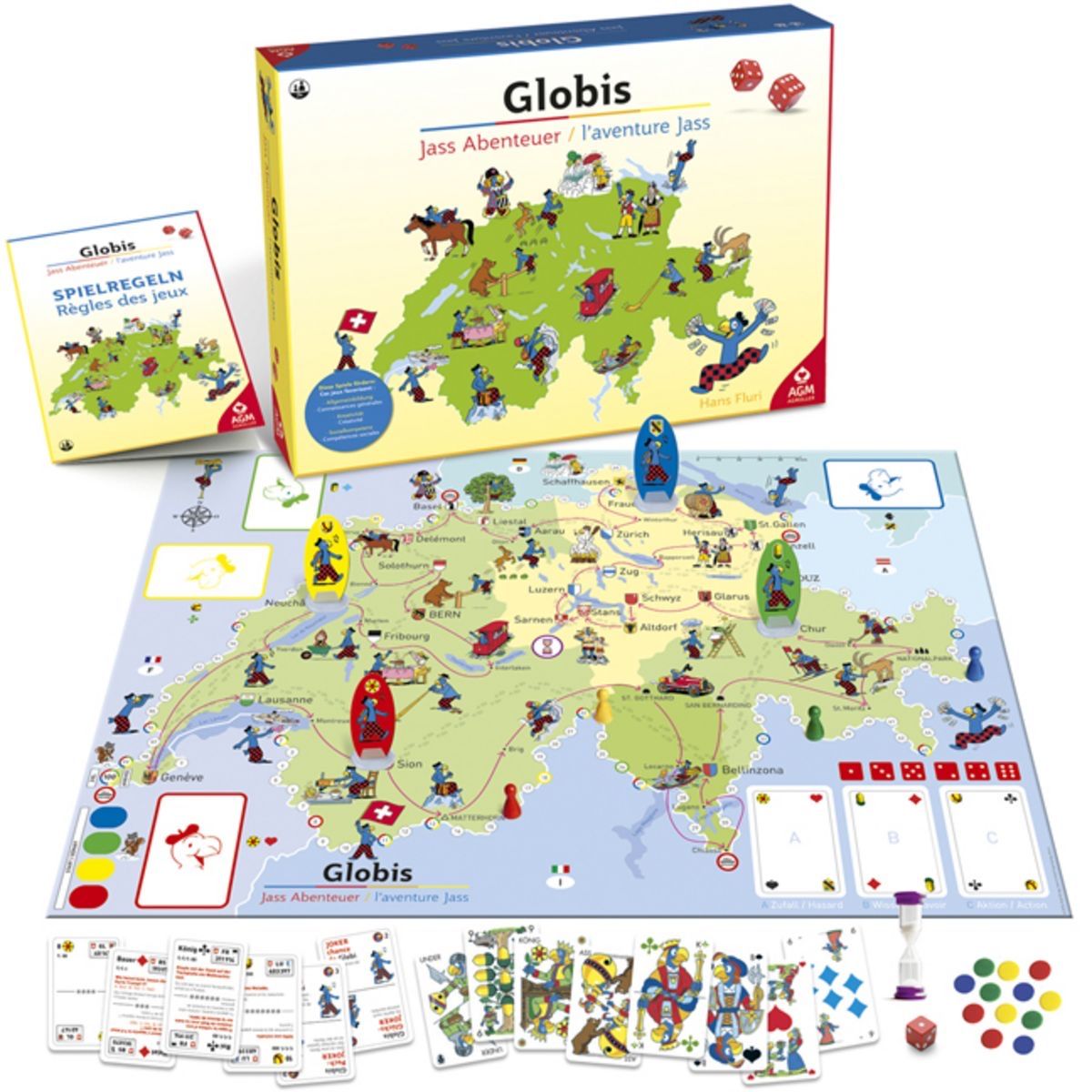 Jeux: Globis Jass Abenteuer – Neuf (Voir description) à Schaffhausen par Reporter