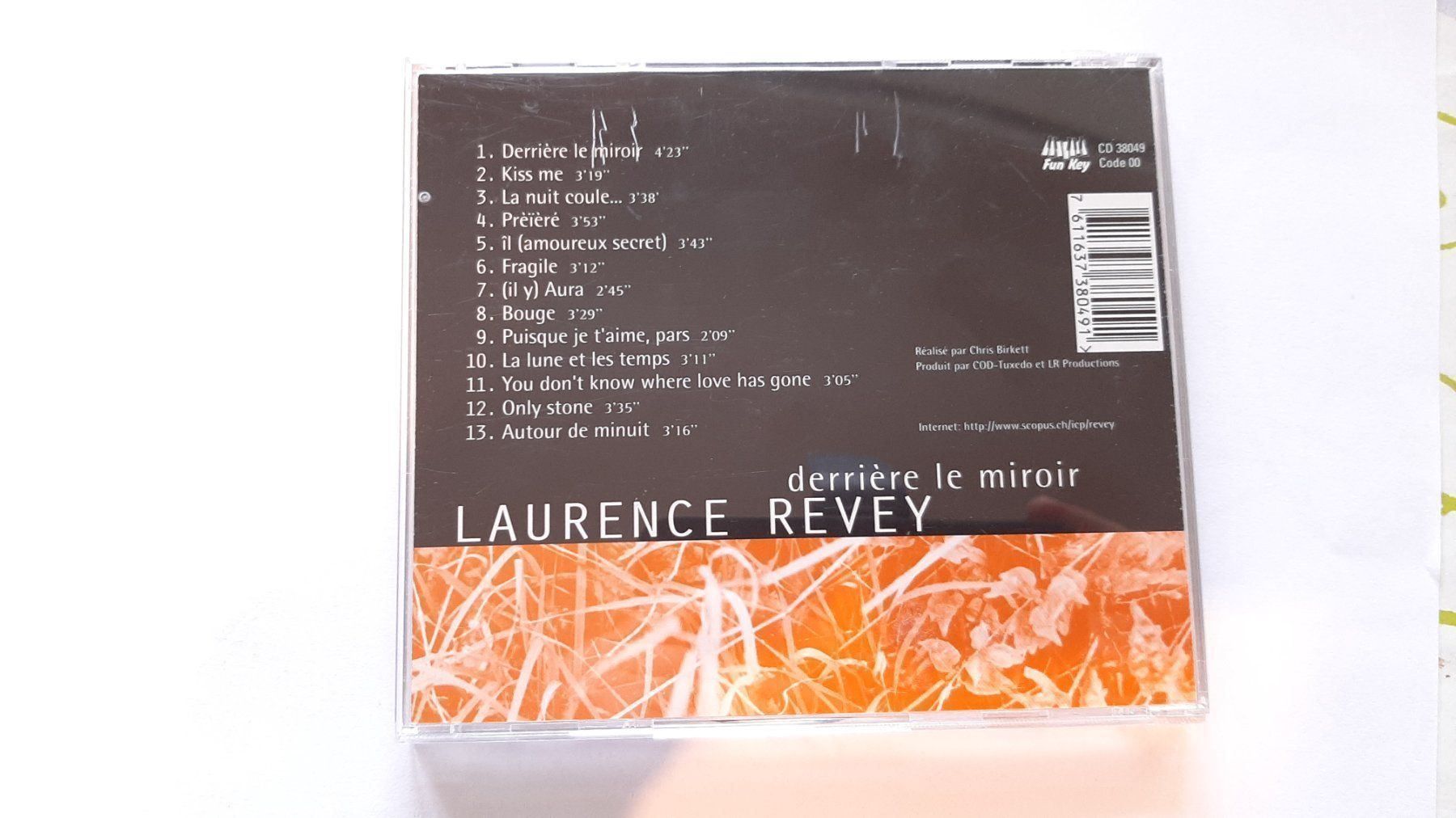 CD: CD-Laurence Revey - Derrière le miroir – Usato da Pully venduto da bro_n52j 1