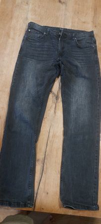 Jeans Smog Herren Grösse 34/34 schwarz 