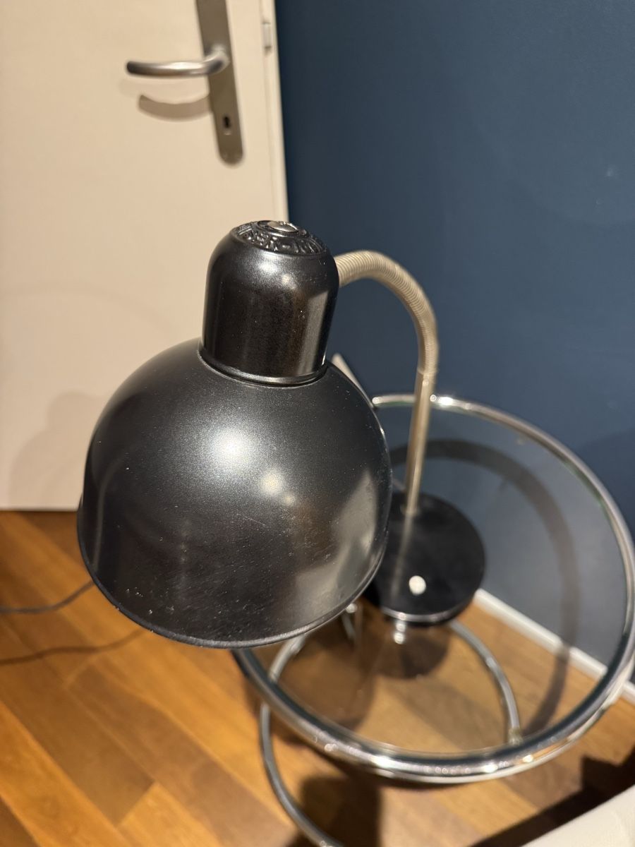 Lampade: Kaiser Idell Schwanenhalslampe, schwarz original – Usato da Schaffhausen venduto da Mano99 5