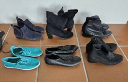 6 Paar Damenschuhe Gr. 37 