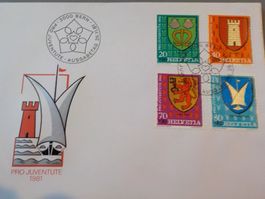 1981, FDC, Pro Juventute, Serie
