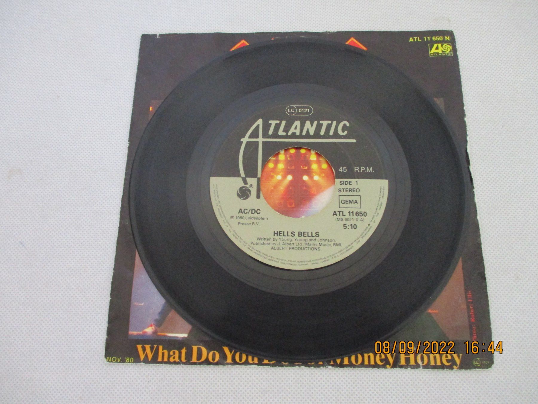 Vinyles: AC/DC – Hells Bells / Single – D'occasion à Liestal par Disc-Point 2
